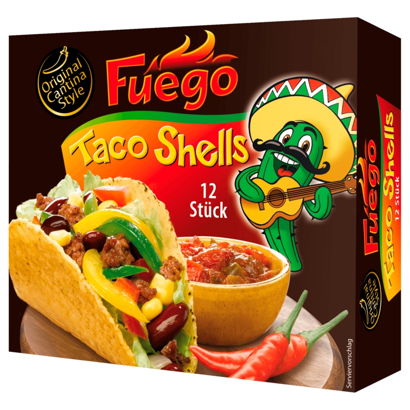 Fuego Taco Shells 12 Stück